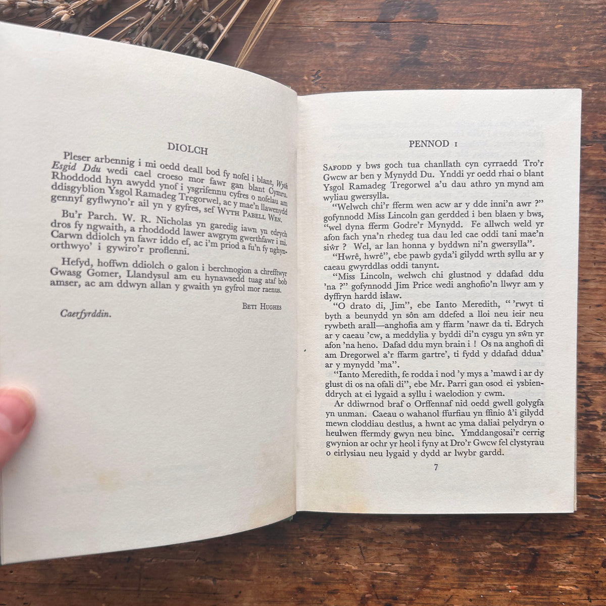 Wyth Pabell Wen - Beti Hughes - 1967 (Preloved)