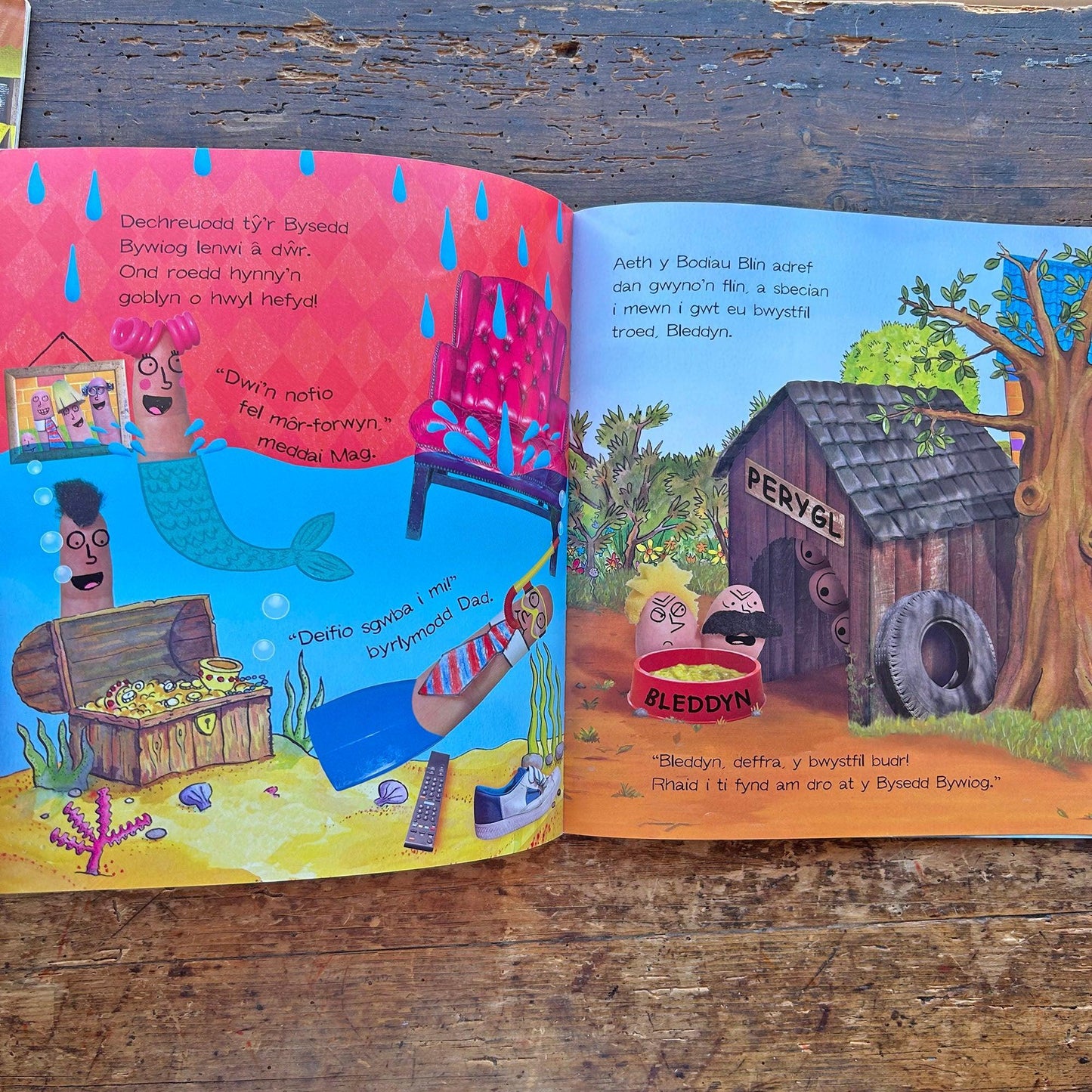 Y Bysedd Bwyiog - Nikalas Catlow (Preloved)