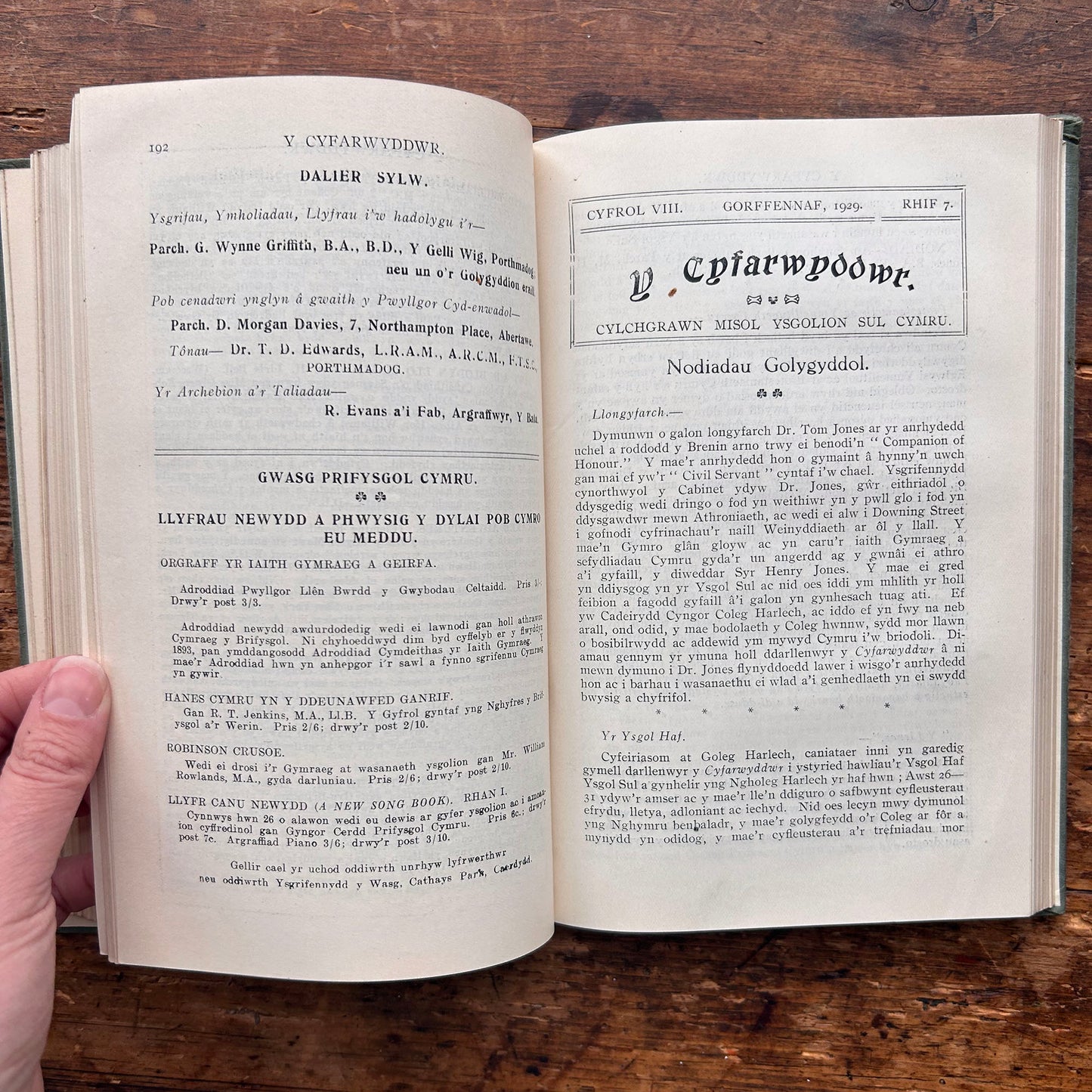 William Jones - Nofel Gan T. Rowland Hughes - 1951 (Rhag-gariad)