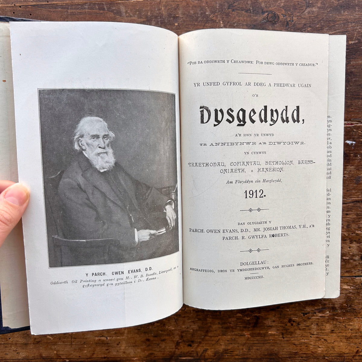 Y Dysgedydd - Denominational Journal - 1912 (Preloved)