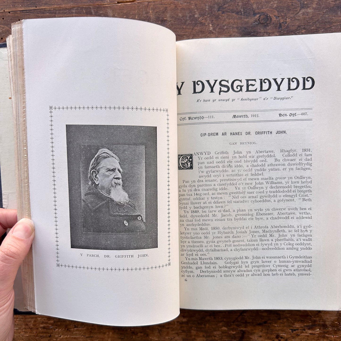 Y Dysgedydd - Denominational Journal - 1912 (Preloved)