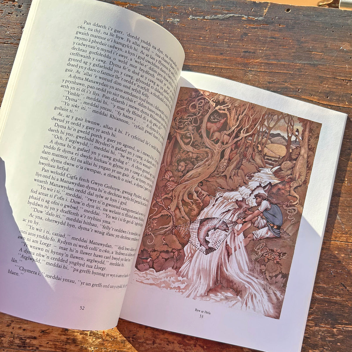 Y Mabinogi - Darluniau - Gwyn Thomas & Margaret Jones (Preloved)
