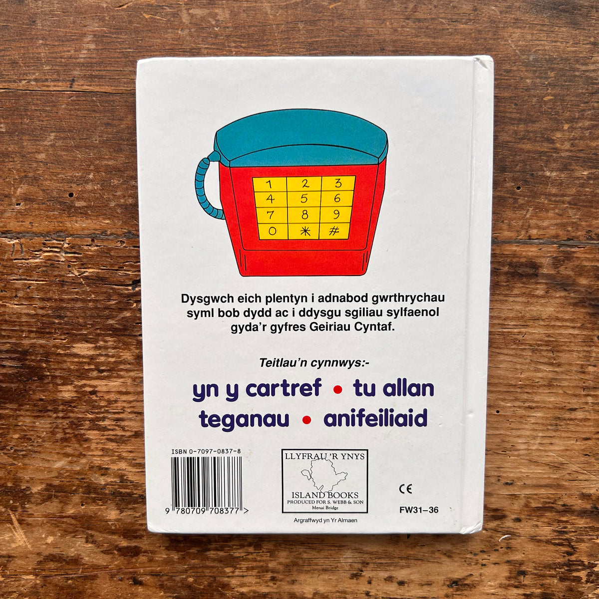 Yn y Cartref - Llyfr Babandod - 1994 (Preloved)
