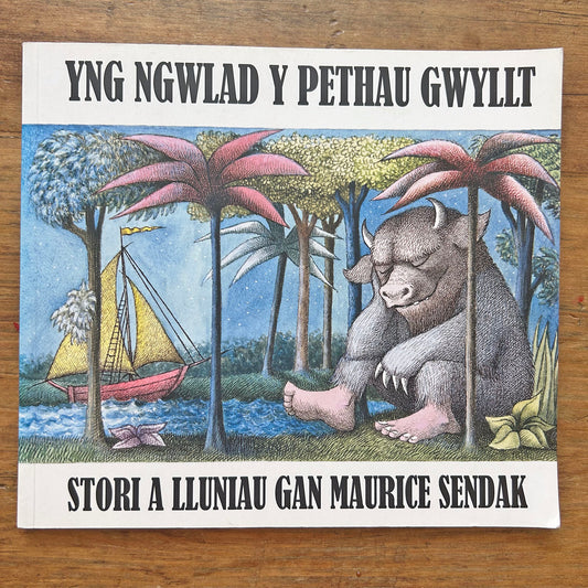 Yng Ngwlad y Pethau Gwyllt - Where The Wild Things Are - Welsh (Preloved)