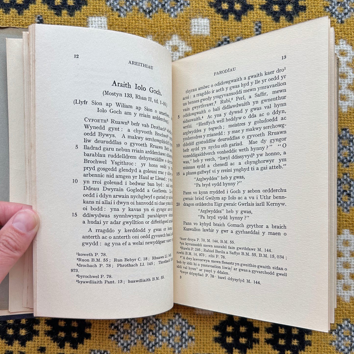 Yr Areithiau Pros - D Gwenallt Jones - 1934 (Preloved)