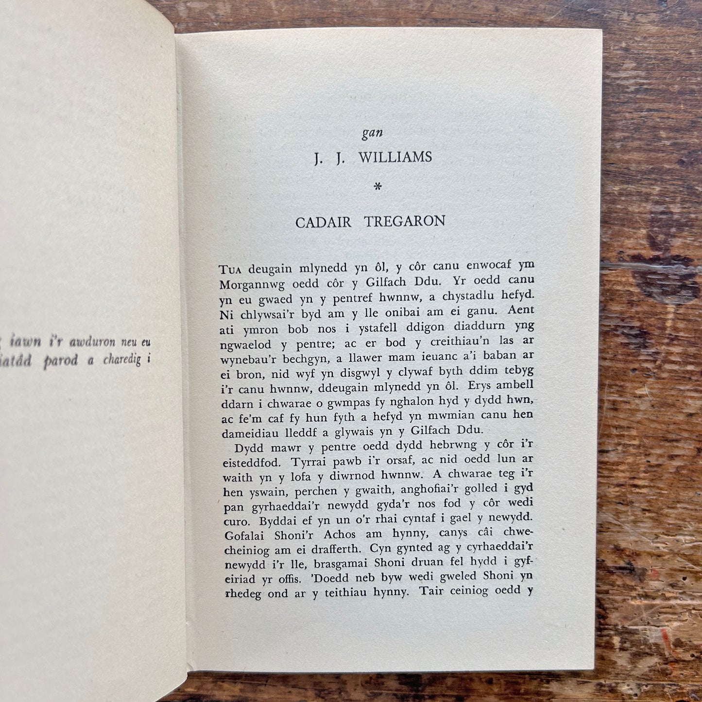 Ystoriau Heddiw - T. H. Parry Williams - 1938 (Preloved)