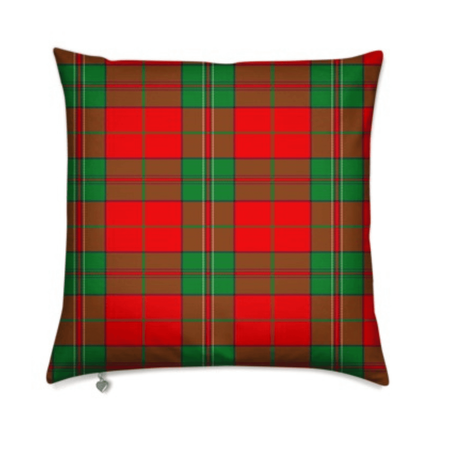 Cushion - Welsh Clan Tartan Wool - Your Surname - Square (Plain)