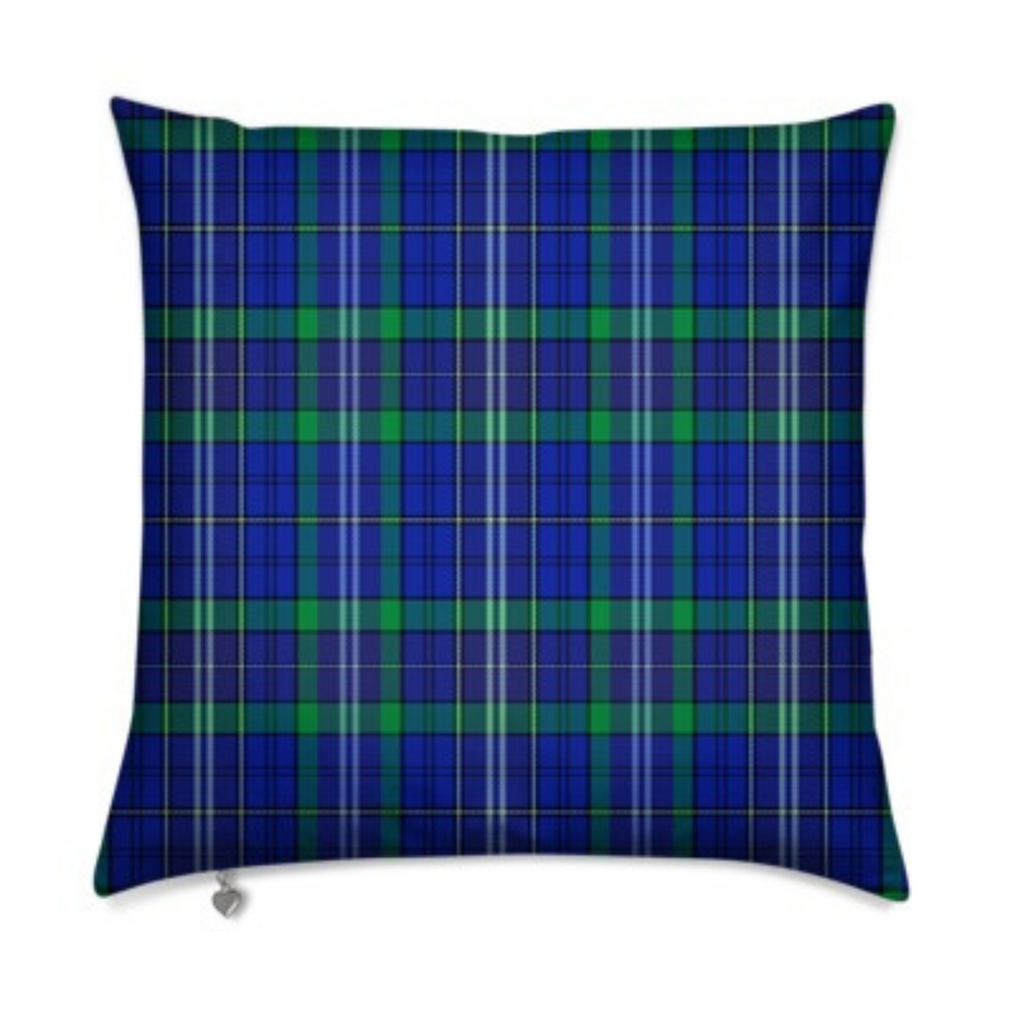 Cushion - Welsh Clan Tartan Wool - Your Surname - Square (Plain)