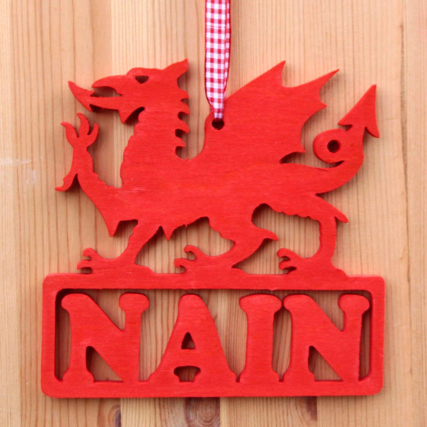 Decoration / Plaque - Dragon - Nain - Grandma / Nan