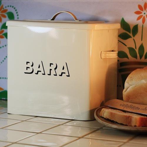 Bara / Bread Bin - Vintage Style - Enamel