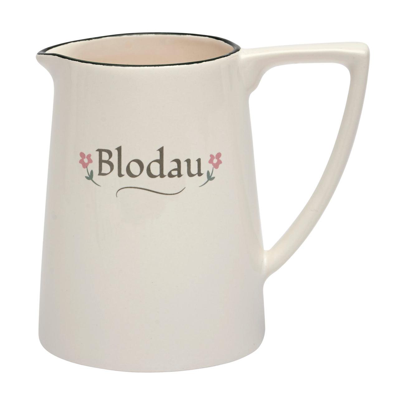 Jug / Vase - Flowers - Blodau - Small