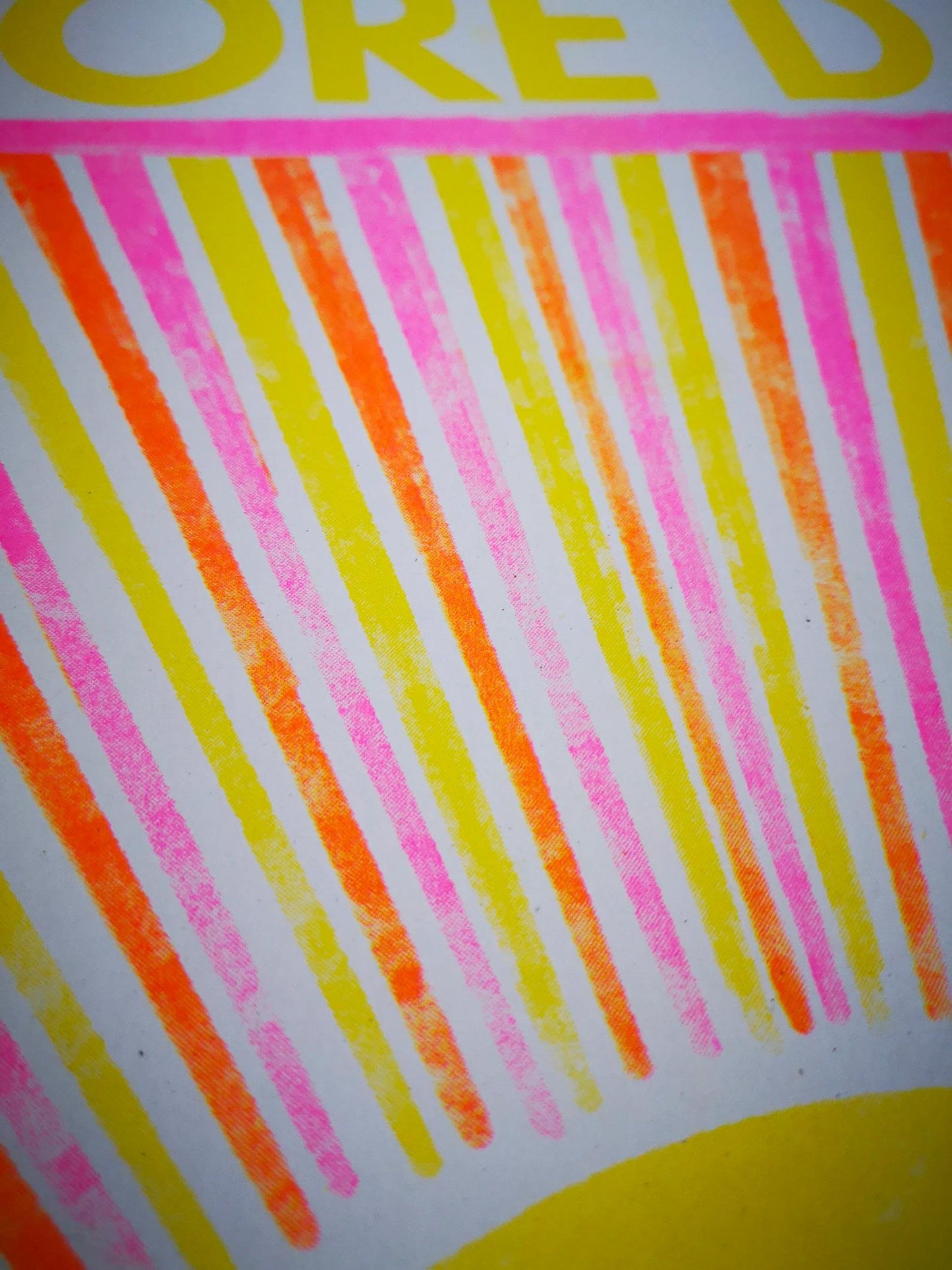 Print - Risograph - Bore Da / Good Morning - A3