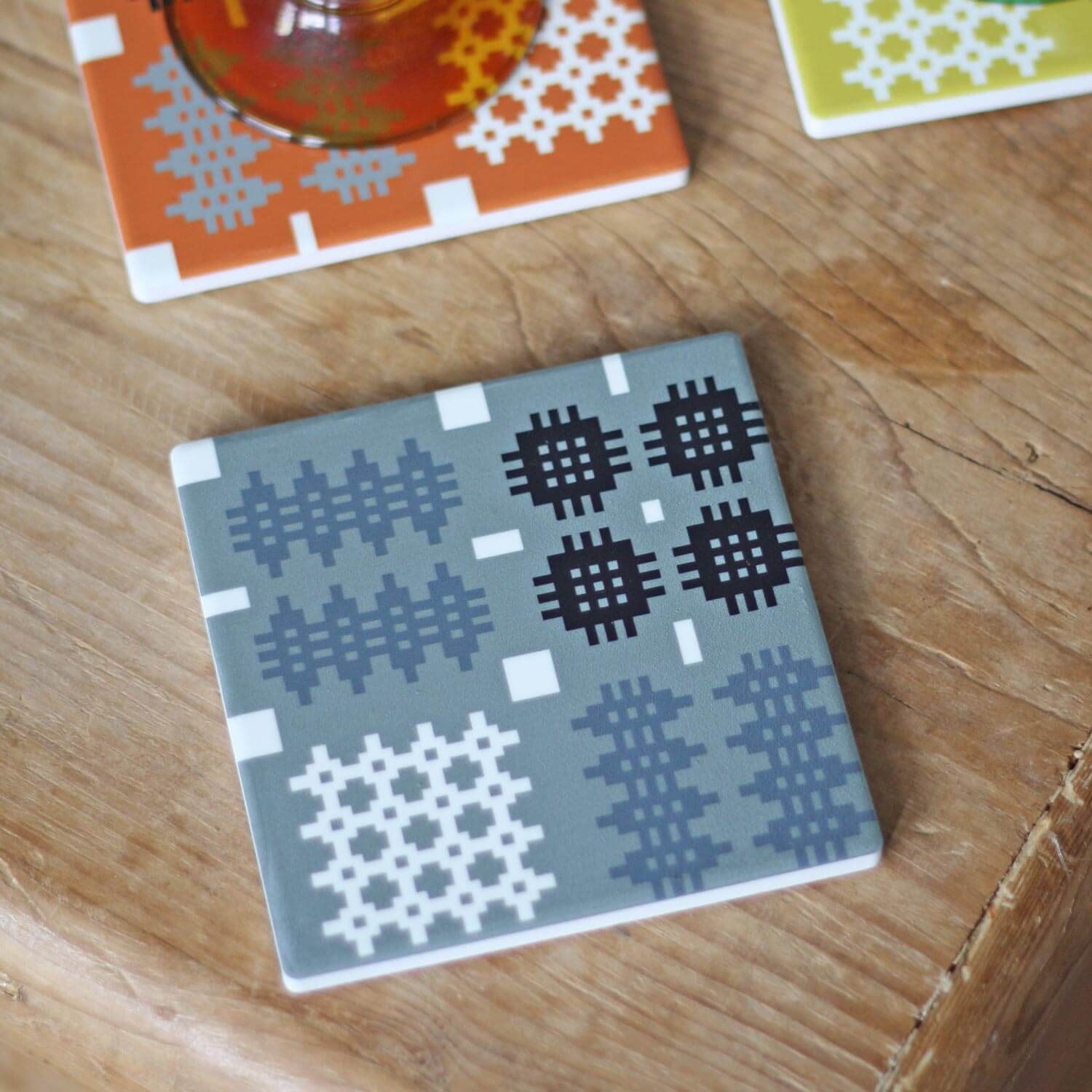 Coasters - Welsh Tapestry Print - Various Colours