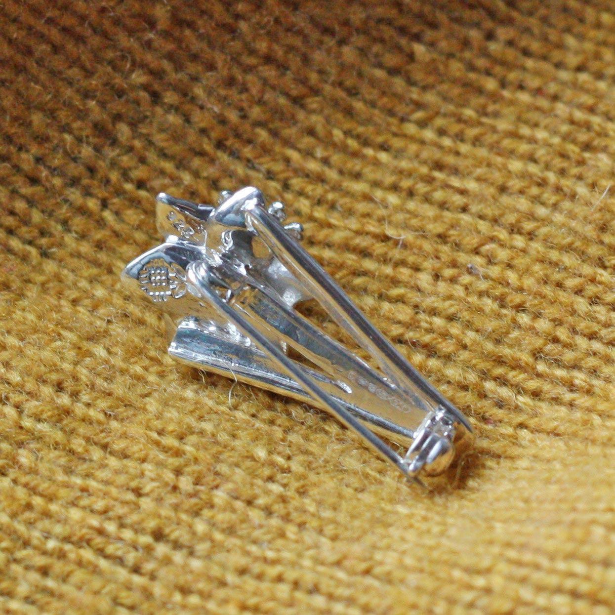 Pin / Brooch - Welsh Daffodil - Sterling Silver or Gold Plated