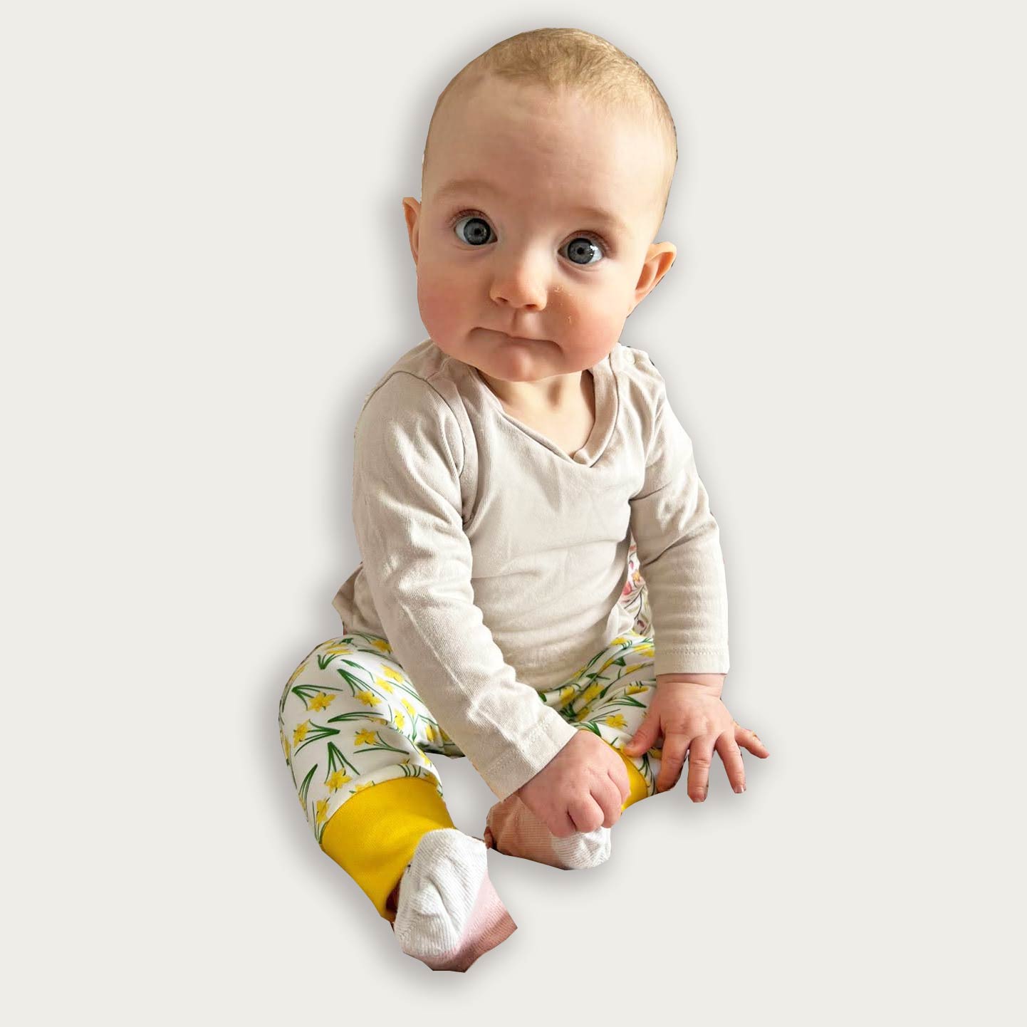 Leggings / Harem pants - Baby / Kids - Daffodil Print