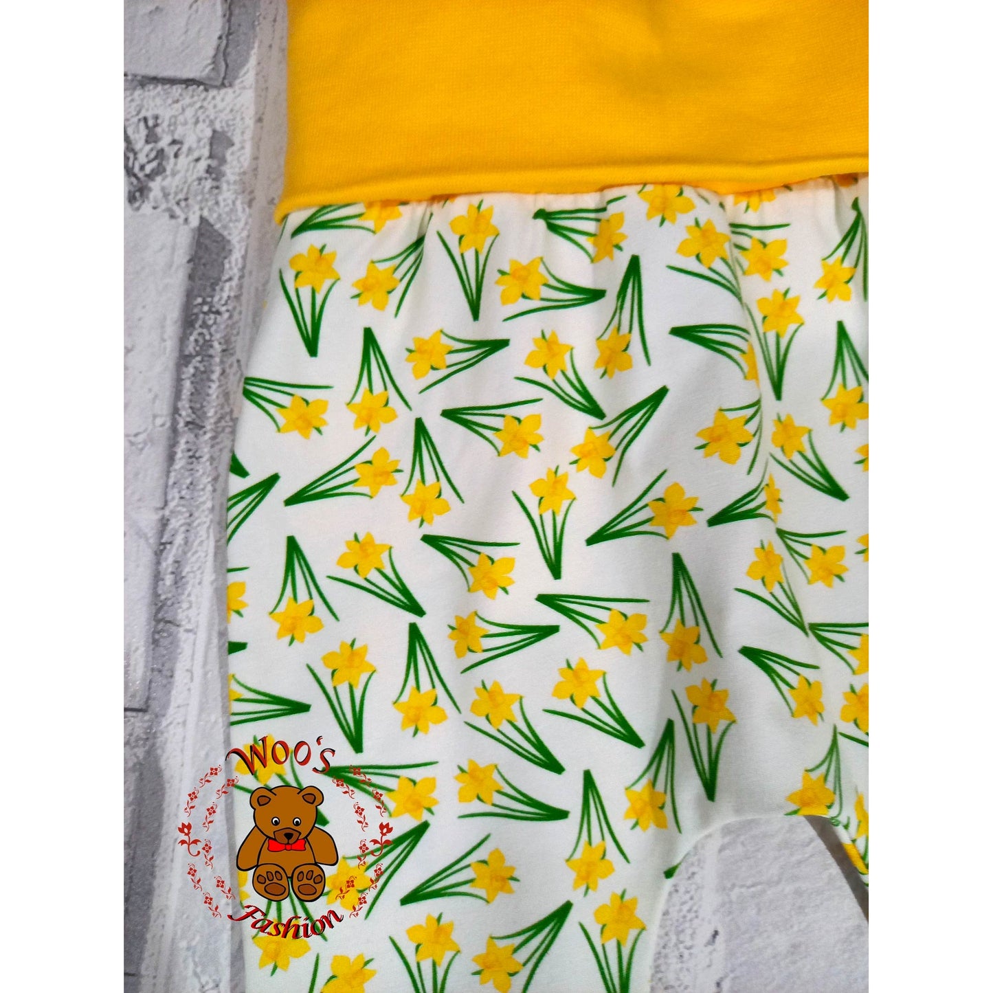 Leggings / Harem pants - Baby / Kids - Daffodil Print