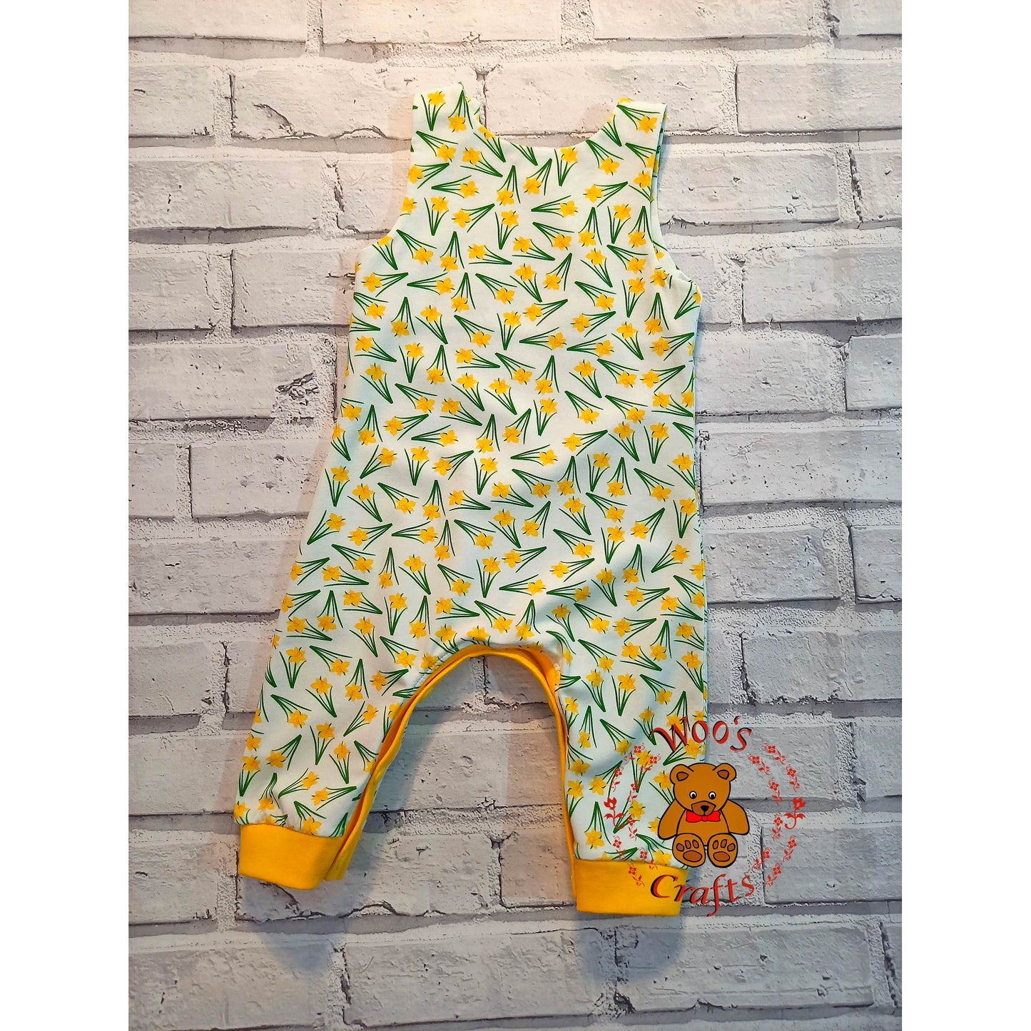 Dungarees / Rompers - Baby / Kids - Daffodil Print