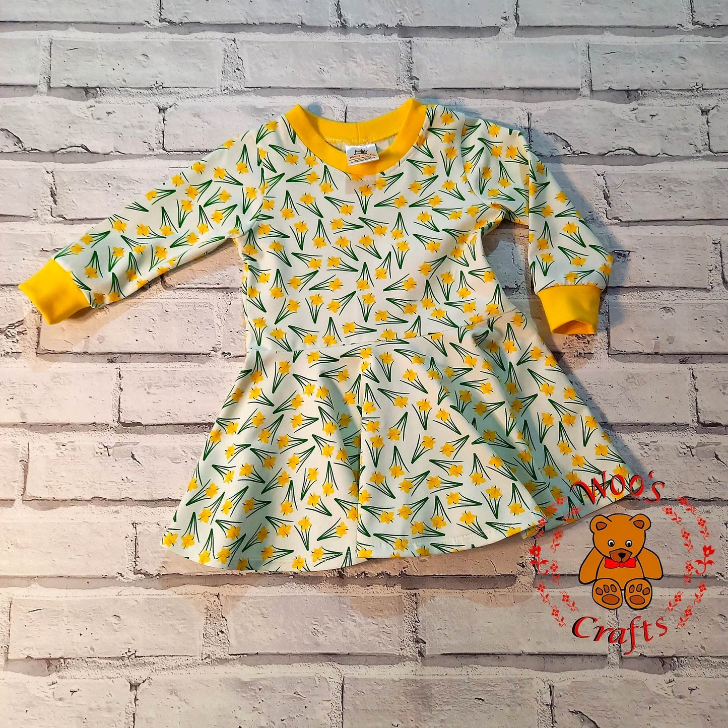Skater Dress - Baby / Kids - Daffodil Print