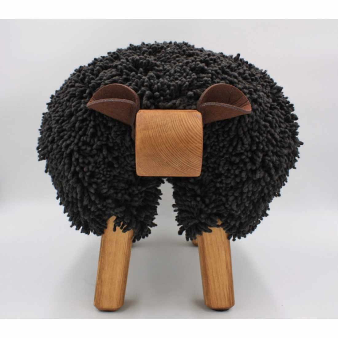 Foot Rest - Welsh Sheep - Original Ewemoo - Black