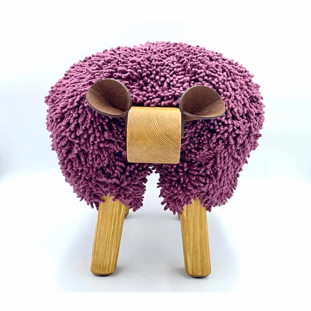 Foot Rest - Welsh Sheep - Original Ewemoo - Crushed Berry