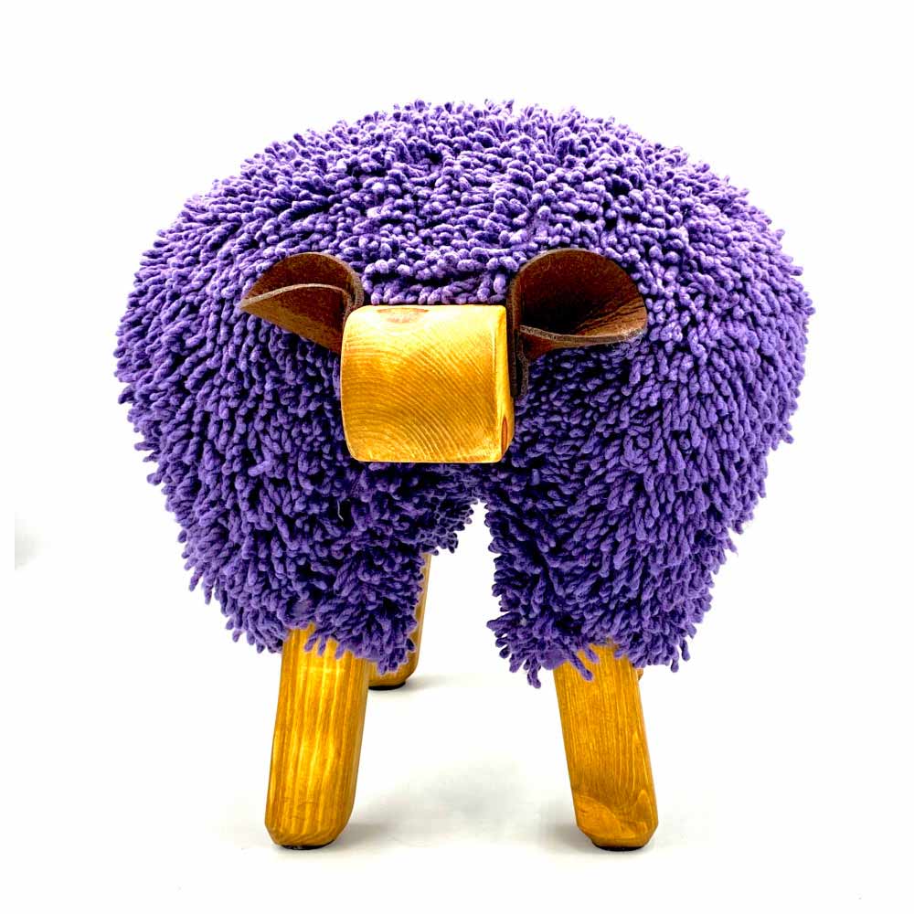 Foot Rest - Welsh Sheep - Original Ewemoo - Ultra Violet