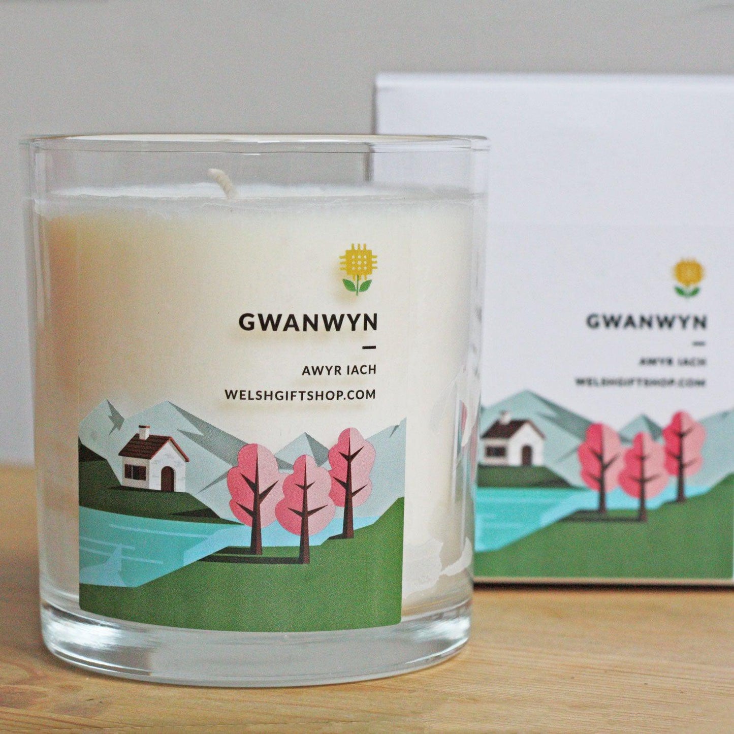 Votive Candle - Y Tymhorau - Gwanwyn - Spring