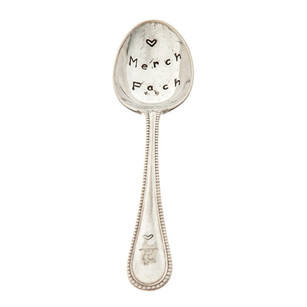 Spoon - Hand-stamped - Merch Fach / Bachgen Bach - Little Girl / Boy