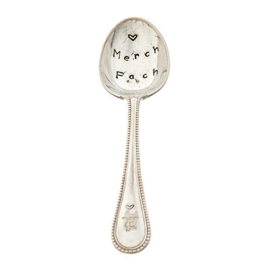 Spoon - Hand-stamped - Merch Fach / Bachgen Bach - Little Girl / Boy