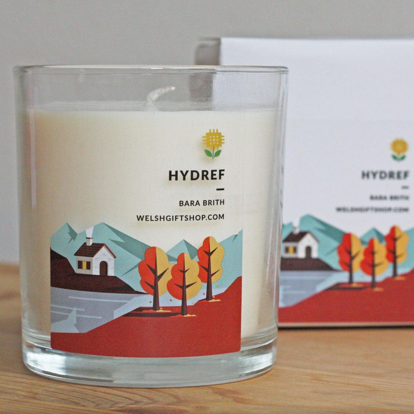 Votive Candle - Y Tymhorau - Hydref - Autumn