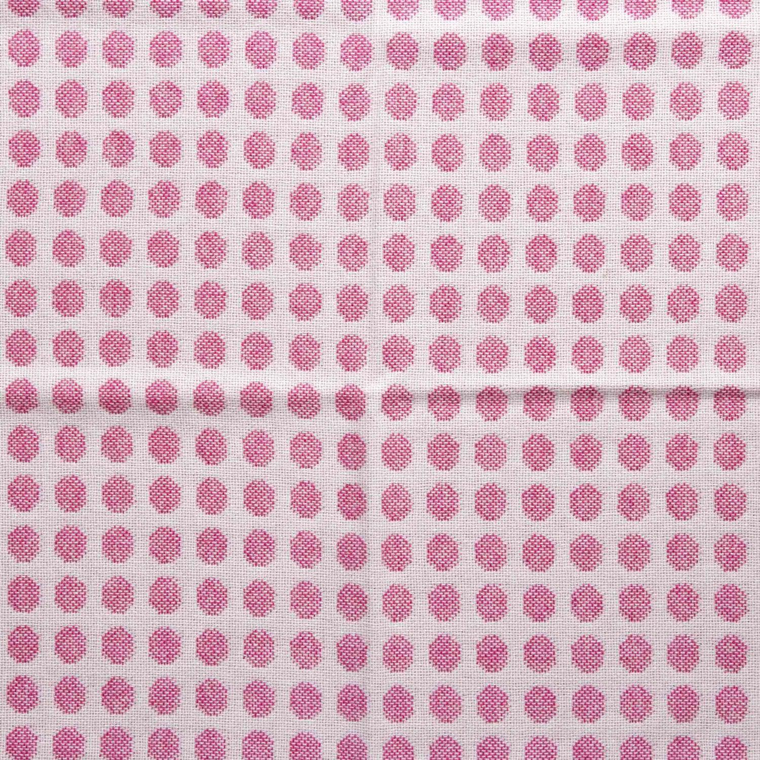 Pram Blanket - Melin Tregwynt - Mondo Spotty - Baby Pink - Blossom
