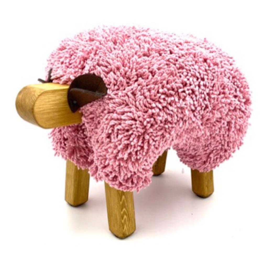 Foot Rest - Welsh Sheep - Original Ewemoo - Bright Colours - Handmade