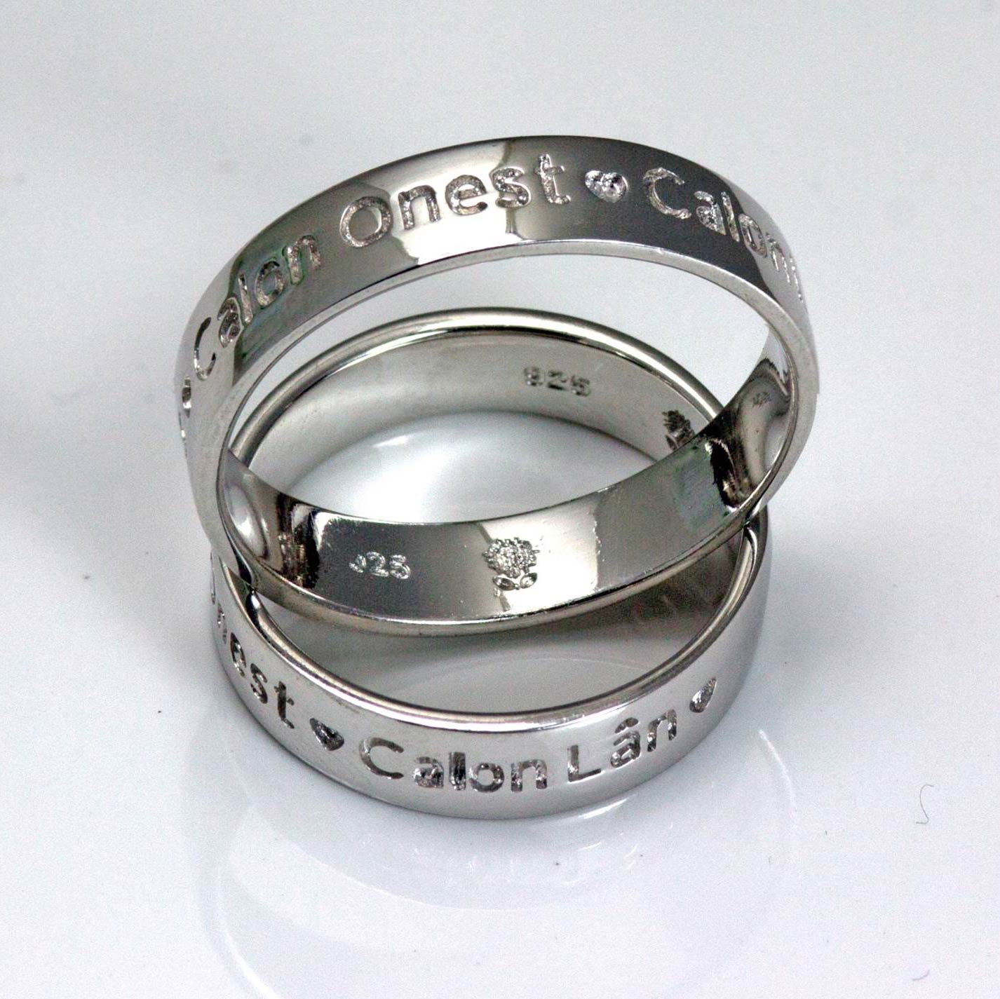 Ring - Calon Hapus, Calon Onest, Calon Lan - Sterling Silver