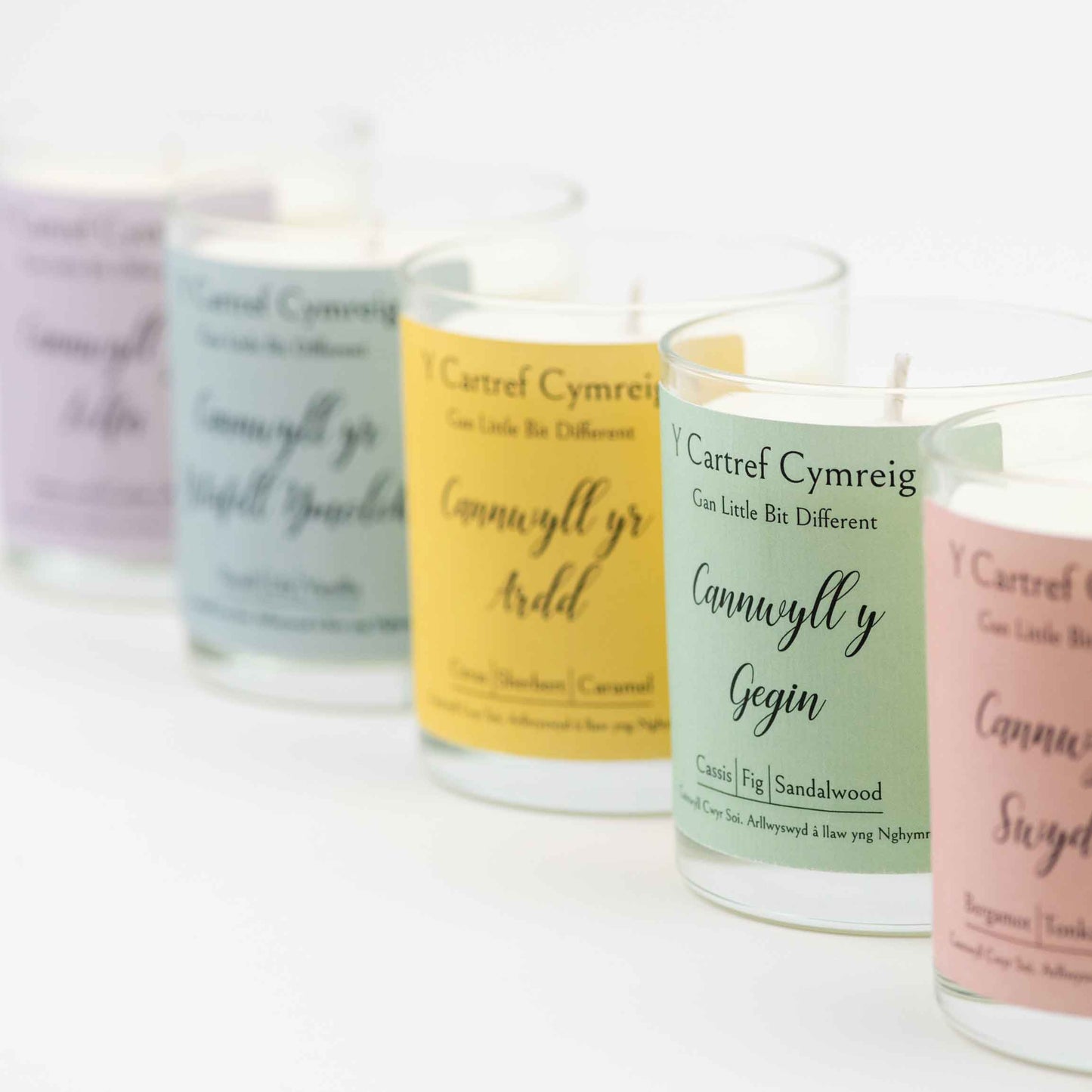 Candle - Cannwyll Yr Ystafell Ymolchi / Bathroom - Neroli, Lily, Vanilla