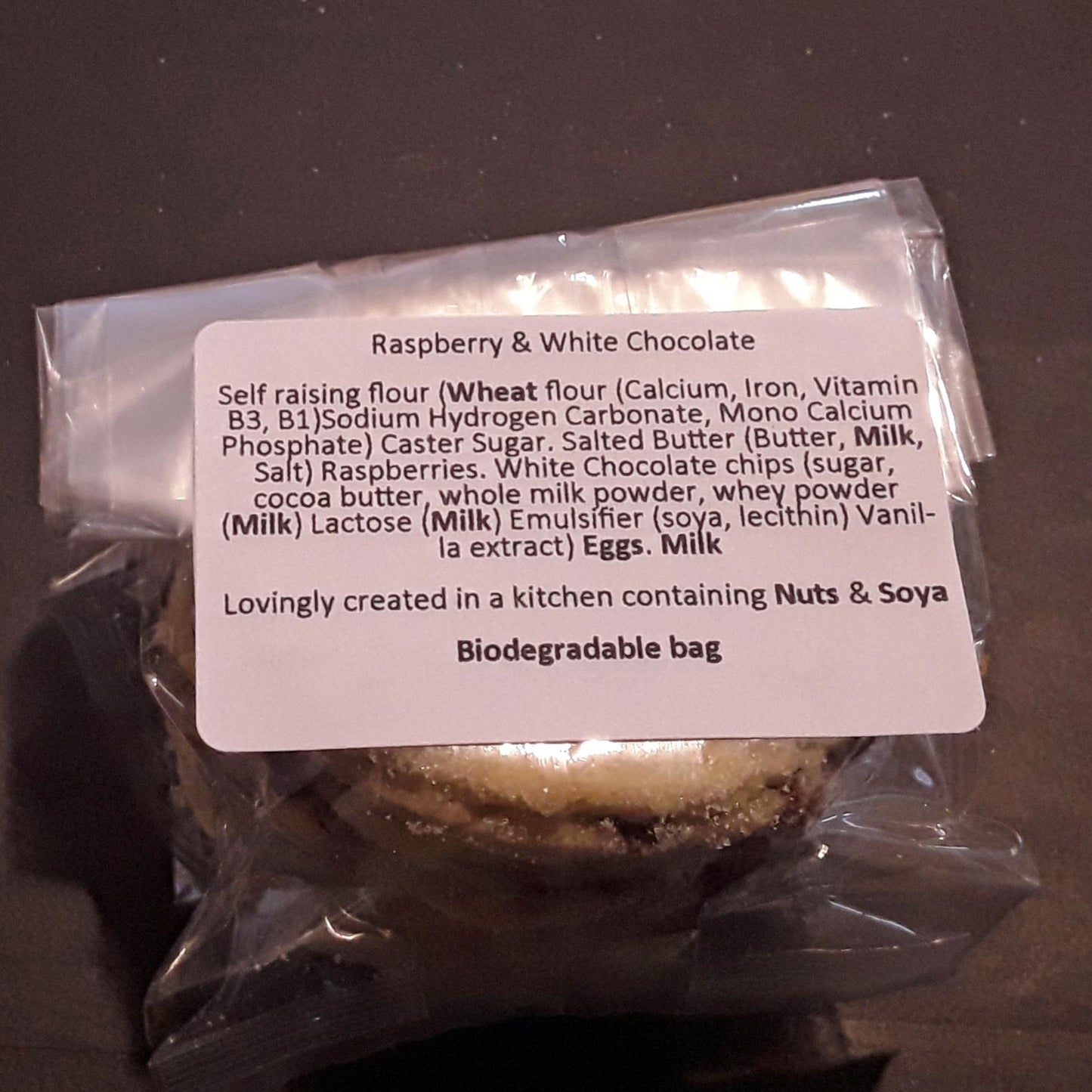 Welsh Cakes - Fat Bottom - Raspberry & White Chocolate (1st Class Postage Included)
