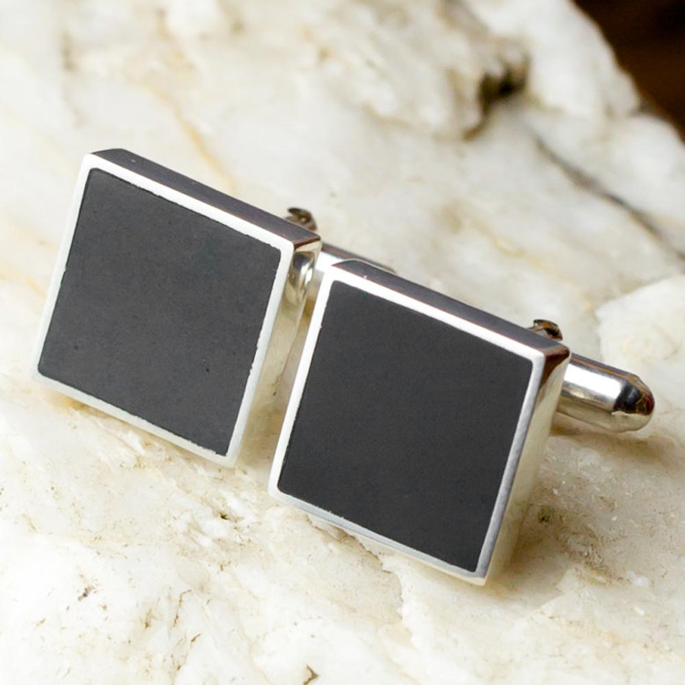 Cufflinks - Welsh Slate - 'Owain'