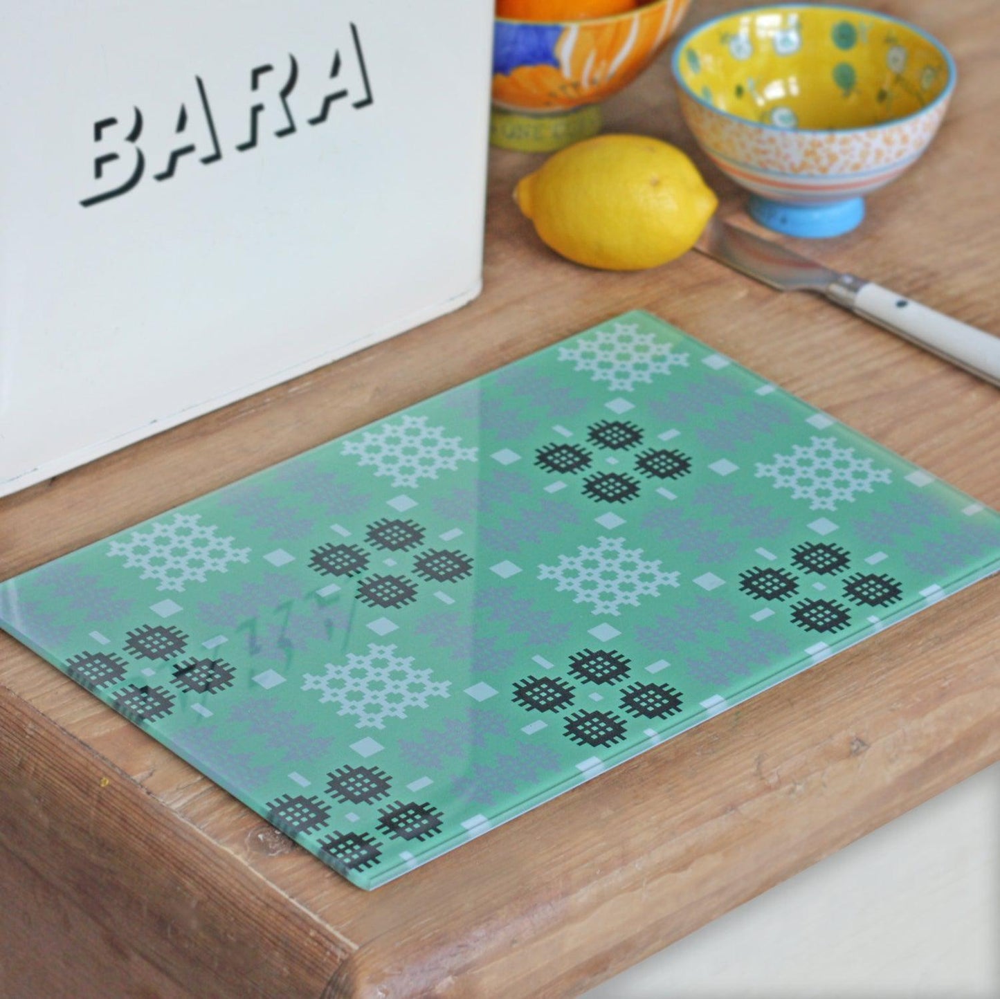 Chopping Board - Welsh Tapestry Print - Various Colours