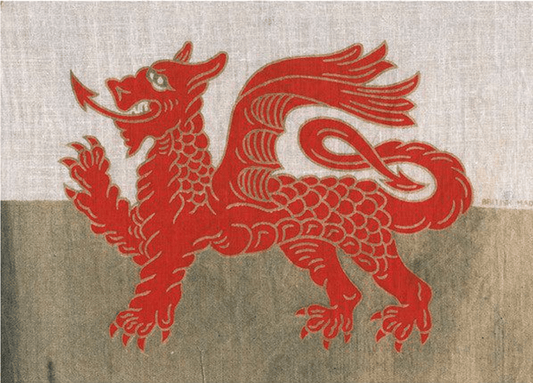 History of Our Welsh Flag - The Welsh Dragon / Y Ddraig Goch - Flag of Cymru