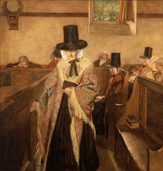 How to See the Devil in The Welsh Lady's Shawl - Salem Painting