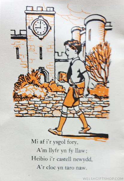 Back to School! Sweet Welsh Verse from A Vintage Welsh School Book