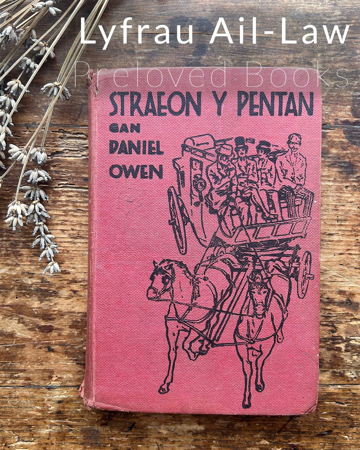 Vintage, Antique and Preloved Welsh Books
