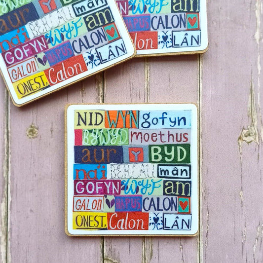 Magnet - Baner Cymru - Y Ddraig Goch