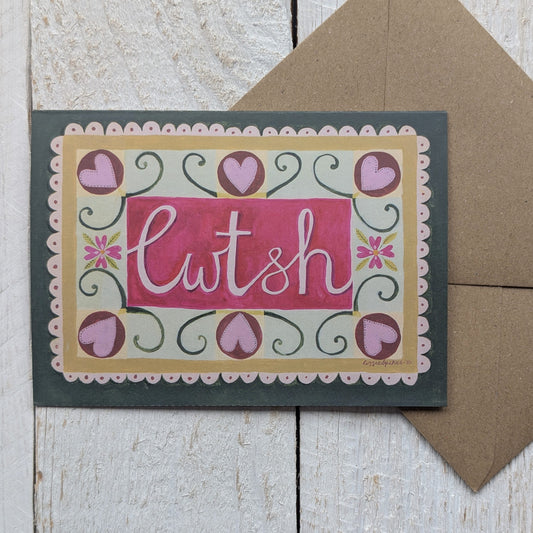 Greeting Card - Hug / Cwtsh
