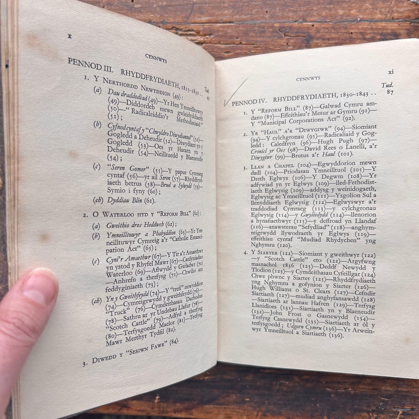 Hanes Cymru yn y Bedwaredd Ganrif ar Bymtheg - 1933 (Preloved)