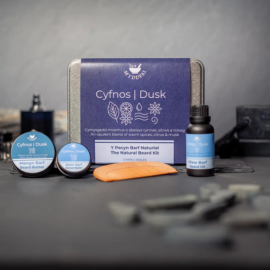 Gift Set - Myddfai - Natural Beard Kit Cyfnos / Dusk