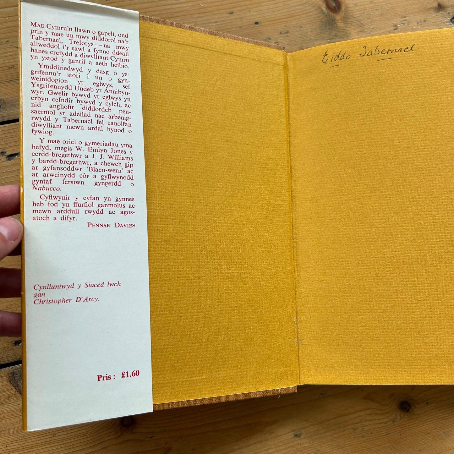 Y Cathedral Anghydffurfiol Cymraeg - Welsh Language - Vintage (Preloved)