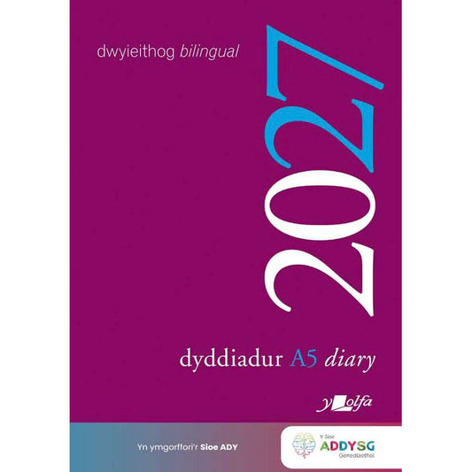 Academic Diary / Dyddiadur Addysg - Bilingual - A5 - 2027