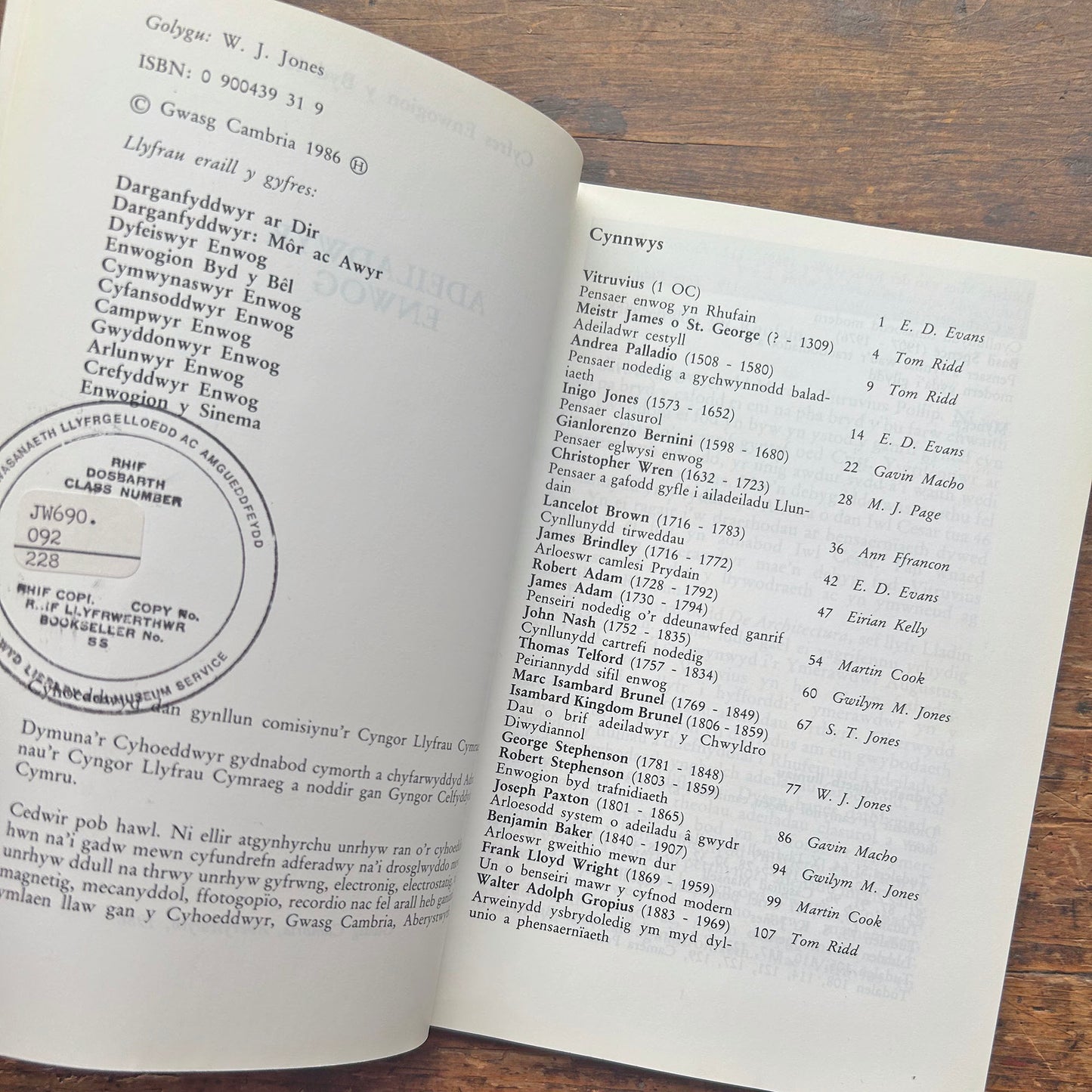 Adeiladwyr Enwog - Cyfres Enwogion y Byd 12 (Preloved)