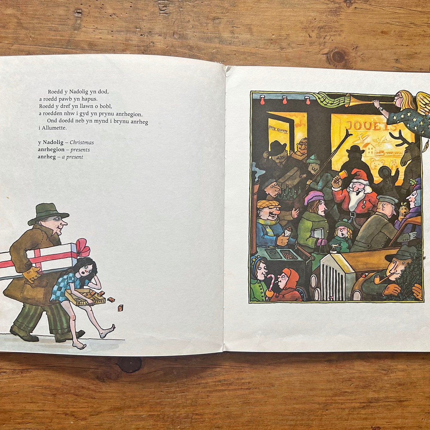 Allumette - Tomi Ungerer - Vintage Welsh Book (Preloved)