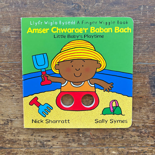 Amser Chwarae'r Baban Bach - Finger Wiggle Book (Preloved)