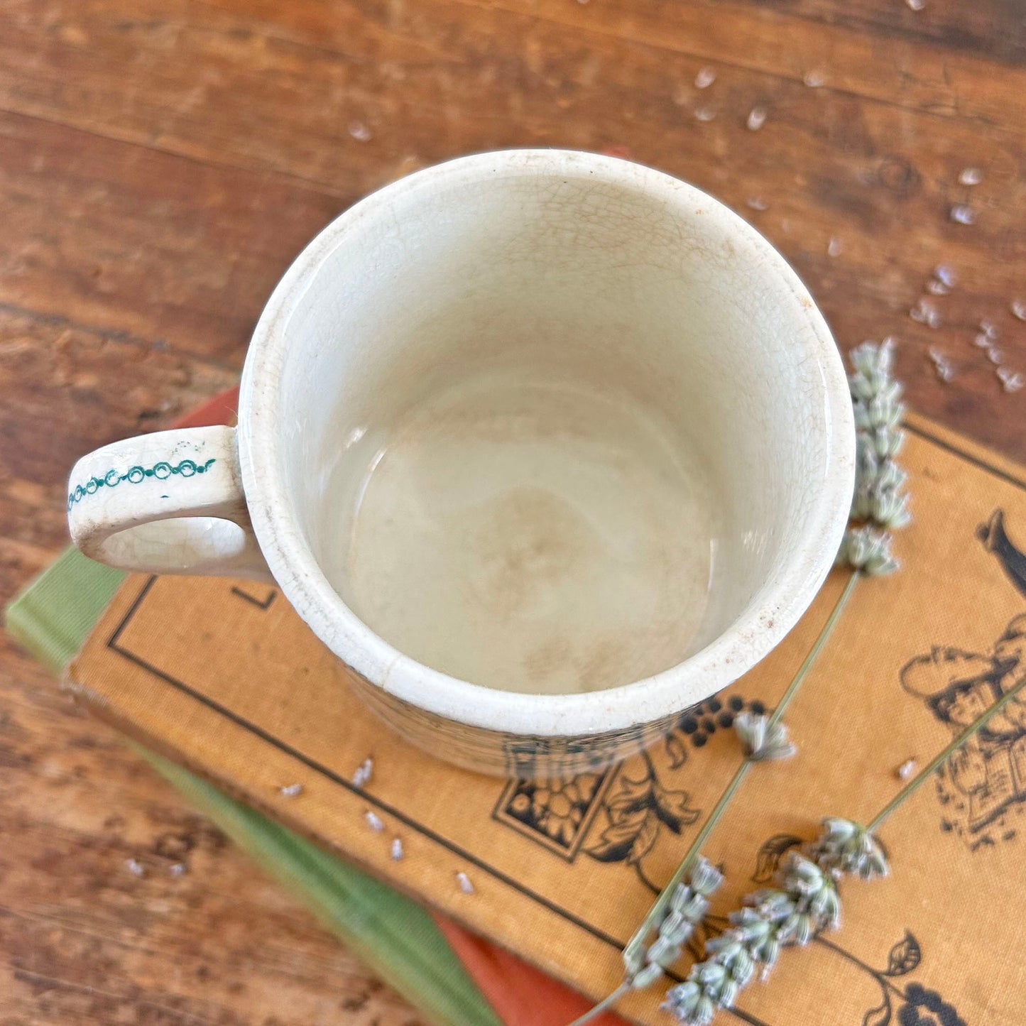 Antique Mug - Welsh Commemorative Marriage - 1884 (Preloved)